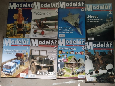 časopisy Modelář