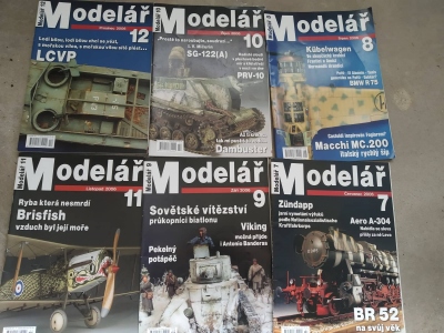 časopisy Modelář